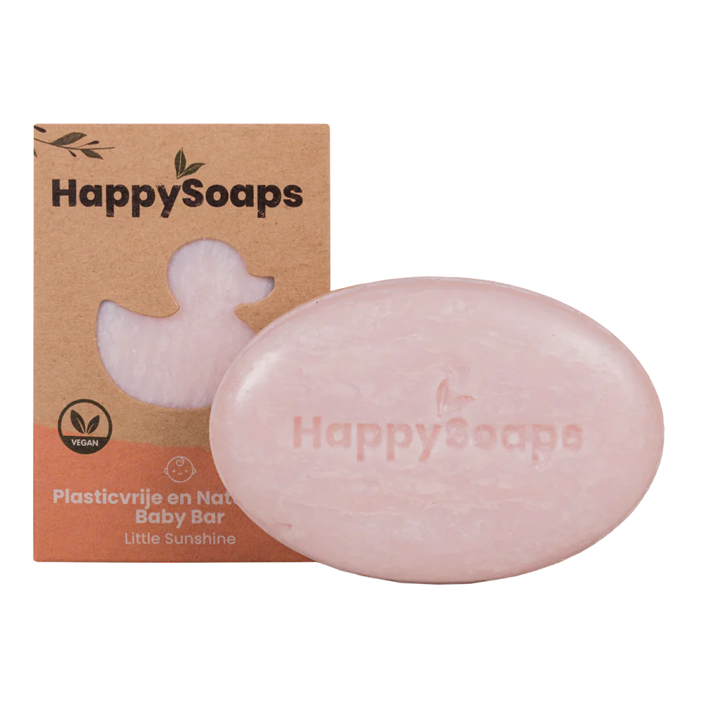 Baby- und Kindershampoo und Seife – Little Sunshine 80 g von HappySoaps