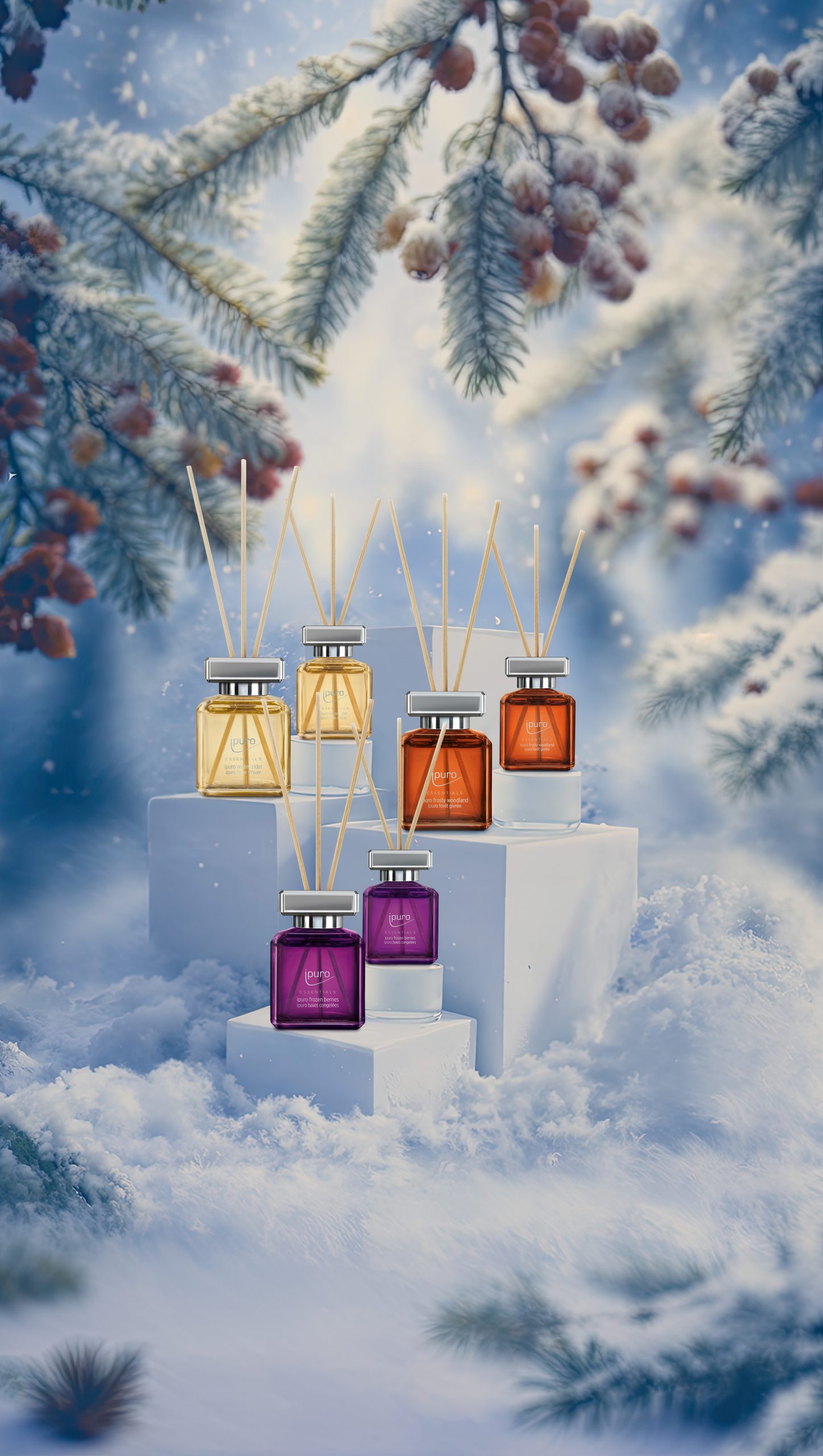 Ipuro frosty woodland – Essentials Raumduft 100 ml